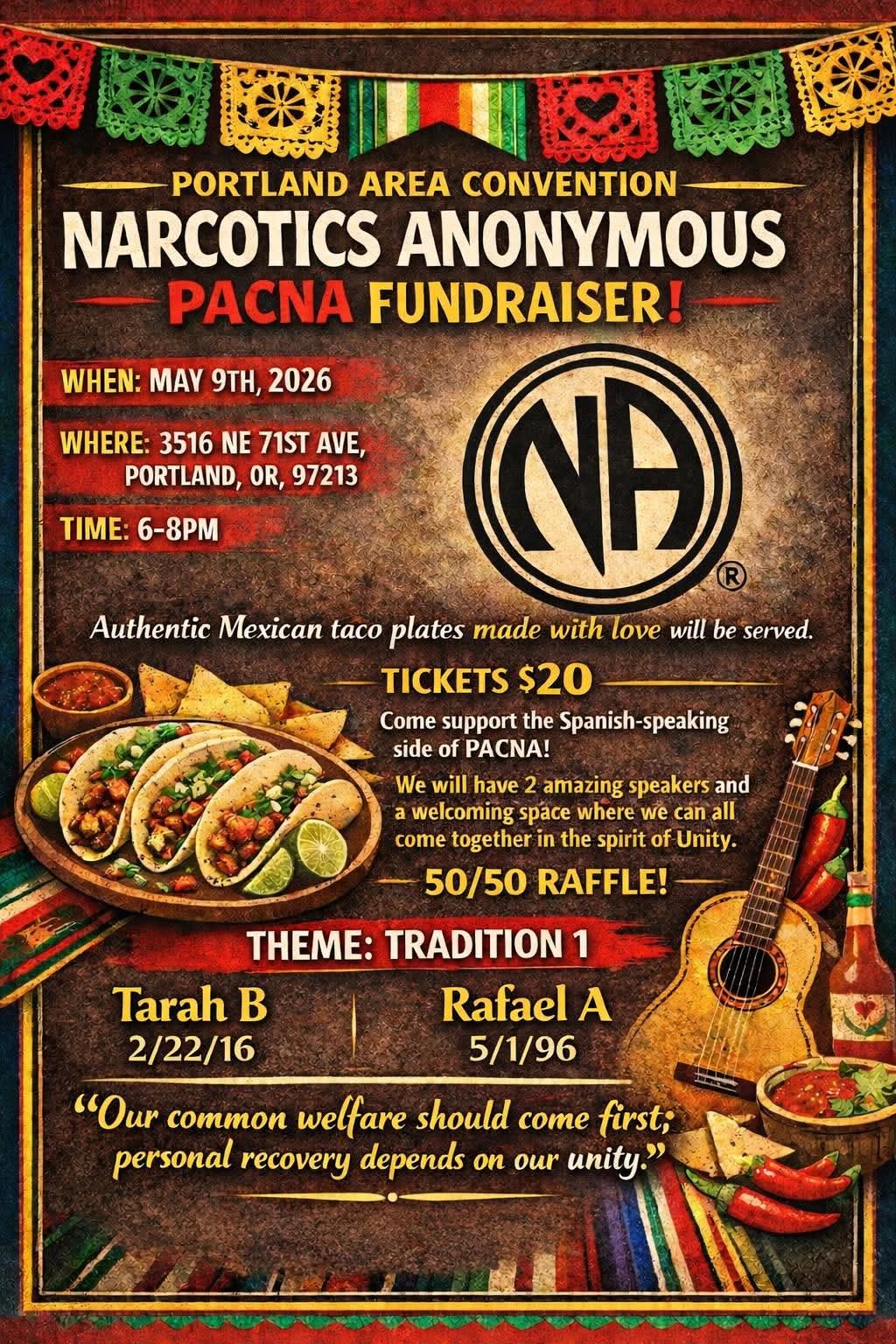 26-05-09 PACNA Fund Raiser